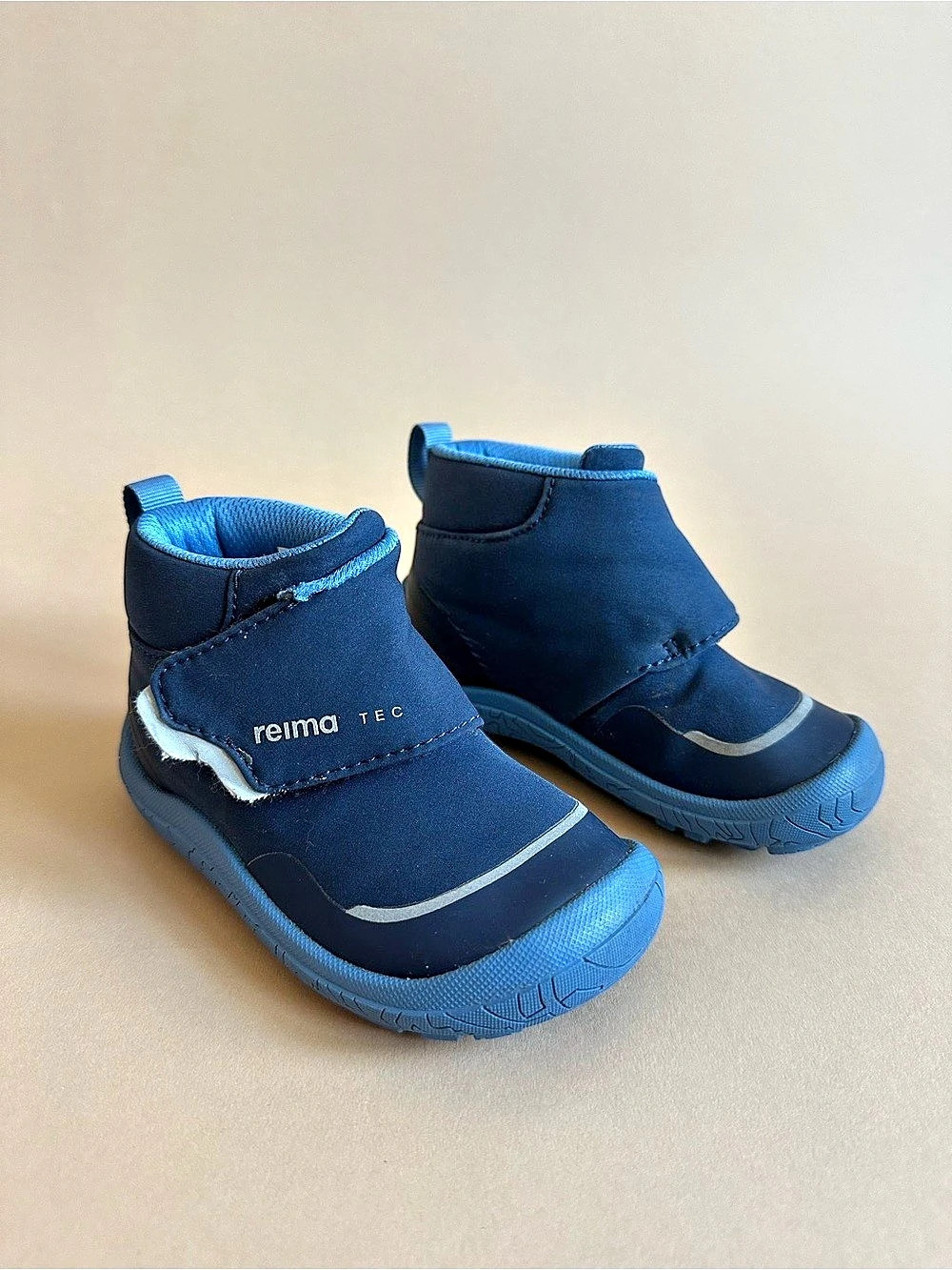 Reima Waterproof Barefoot Toddler Boots Size 7.5 Excellent Like New Shoes Fall